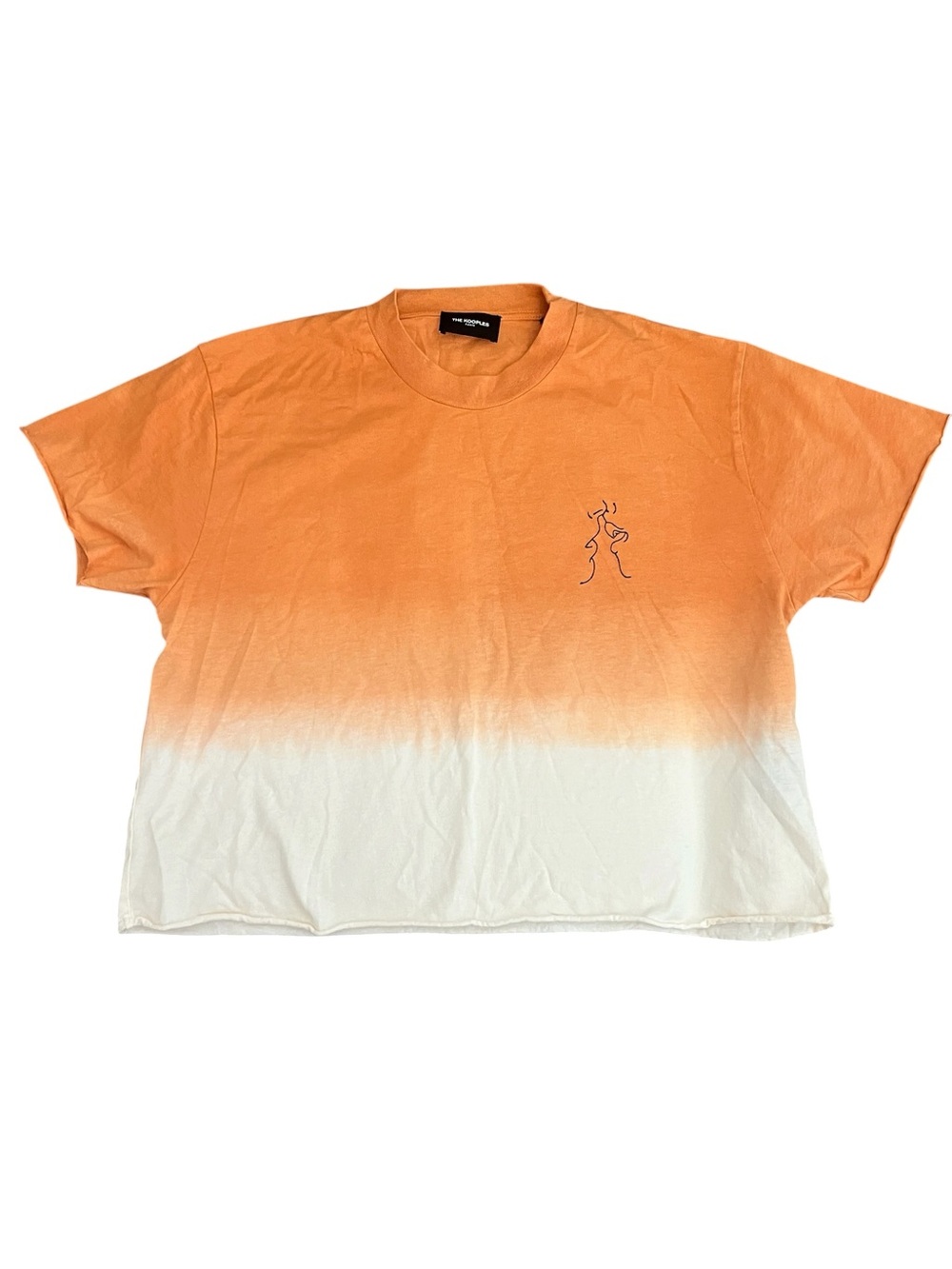 THE KOOPLES Cropped Ombré Tshirt size FR 3 - Picture 1 of 3